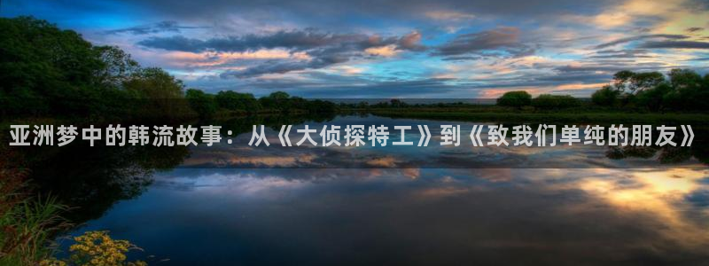 age动漫下载网：亚洲梦中的韩流故事：从《大侦探特工》到《致我们单纯的朋友》